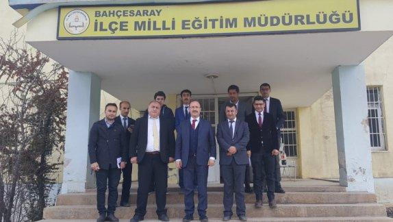 Milli Eğitim Bakanlığı Temel Eğitim Genel Müdürlüğü Daire Başkanı Mehmet Yasin Eriş İlçemizi Ziyaret etti.