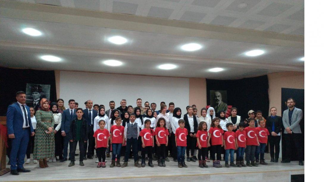 12 Mart İstiklal Marşının Kabulü ve M. Akif Ersoy'u Anma Günü Etkinliği
